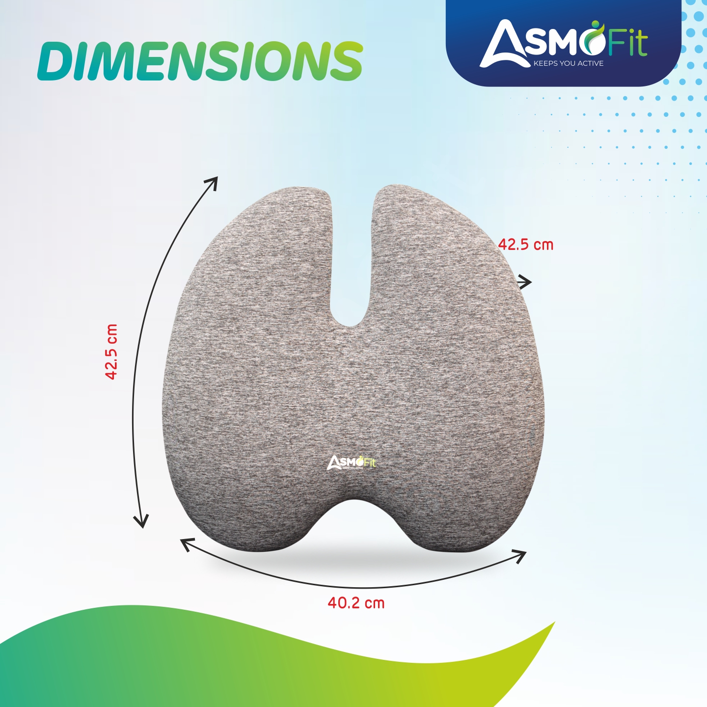 Tooth Back Rest & Coccyx Pillow