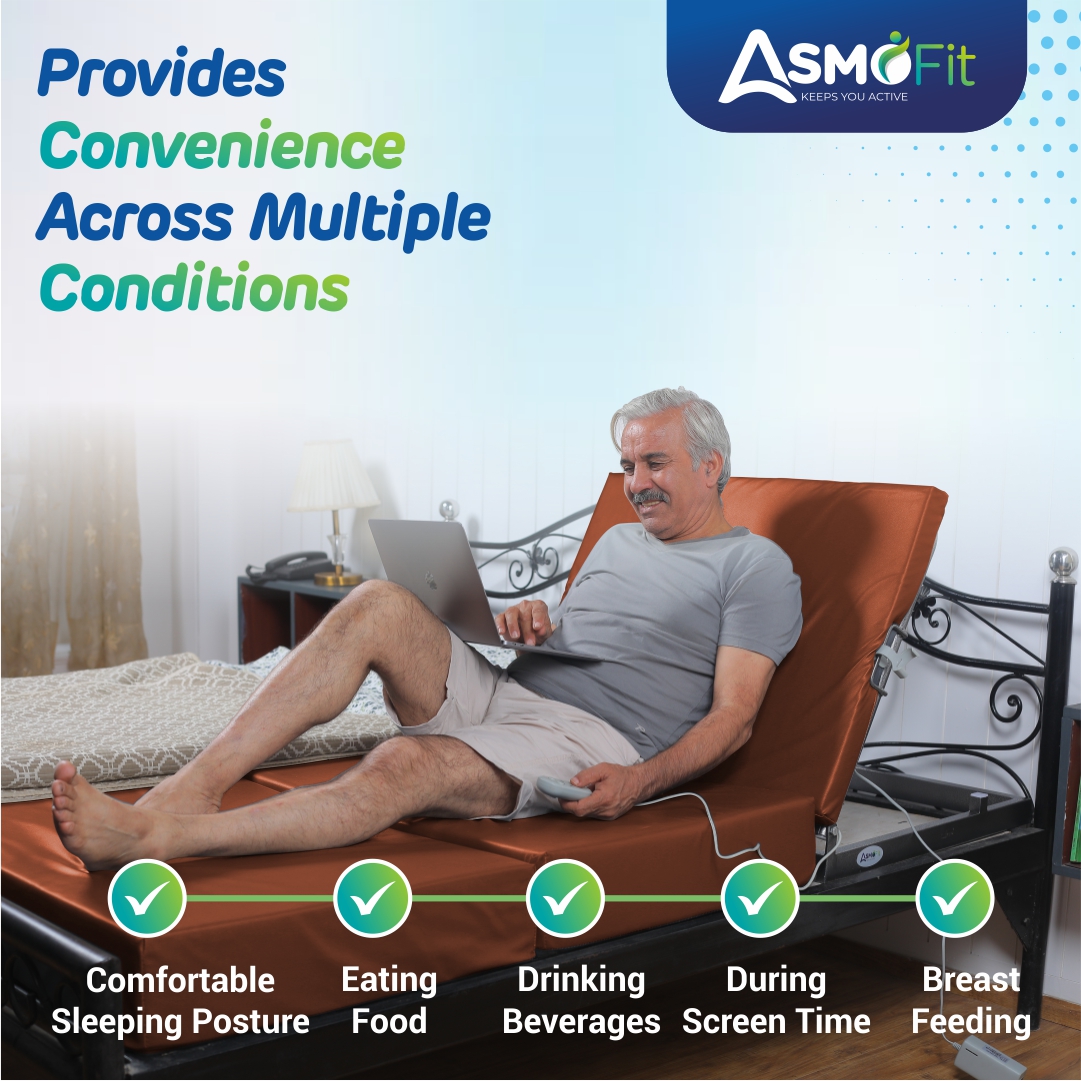 Orthopedic Support Motorized Recliner Tan Brown