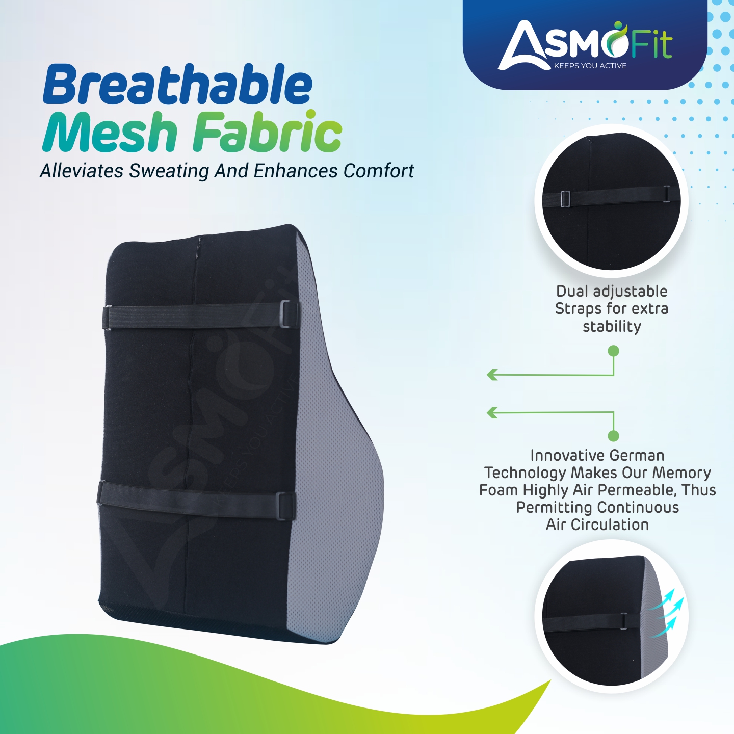 Orthopedic Backrest Pillow