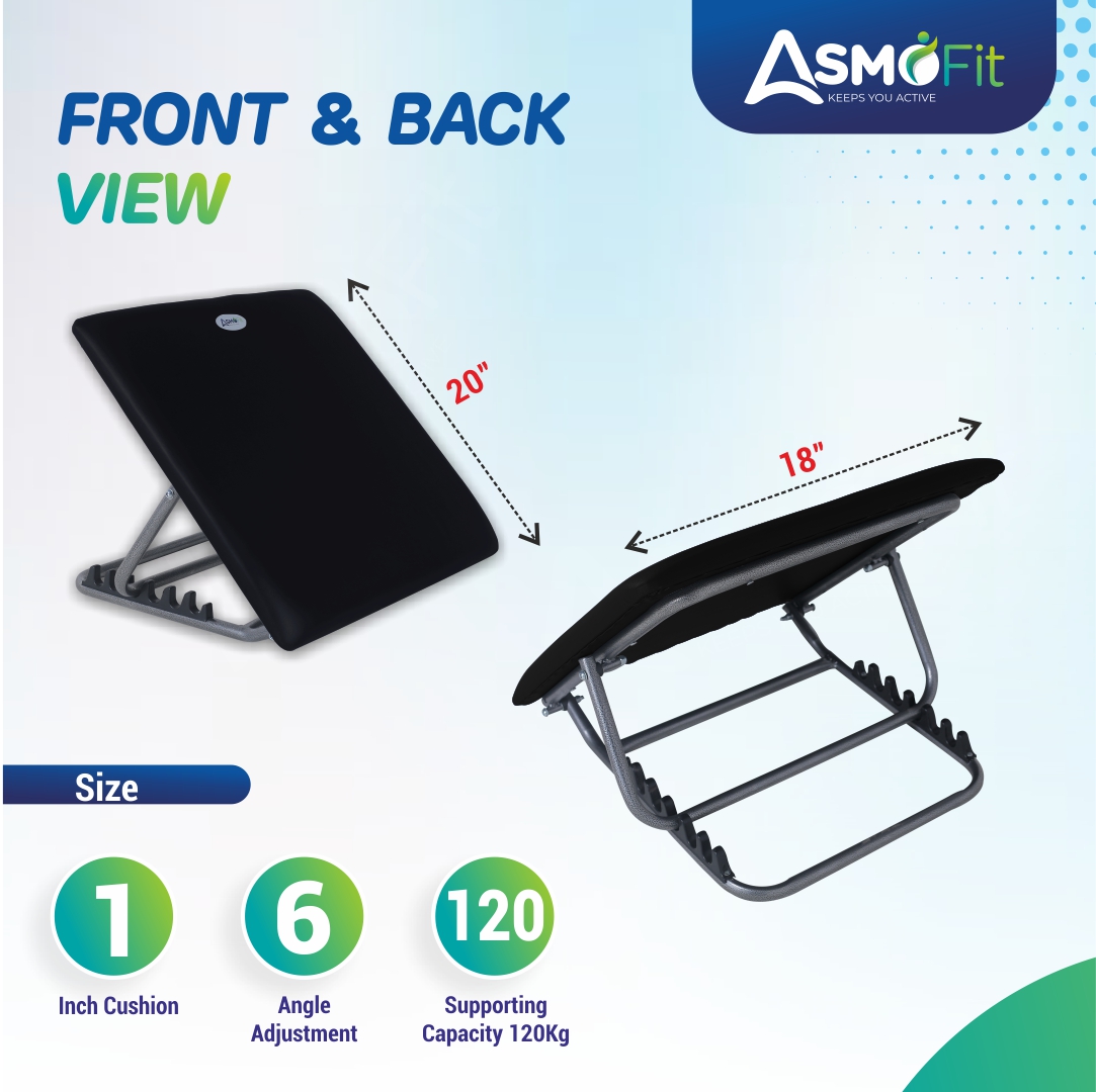 Bed Back Rest Black Standard