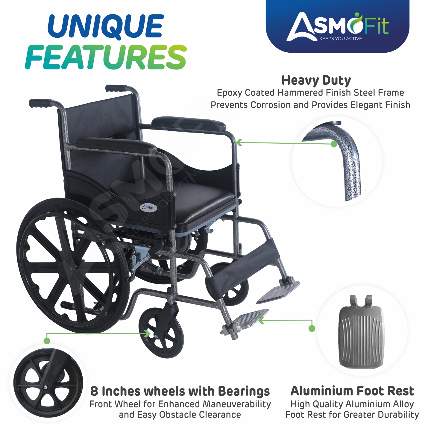 Double Seat Wheelchair