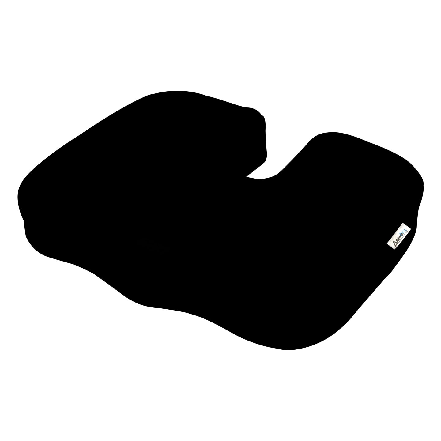 Coccyx Black - PU Foam