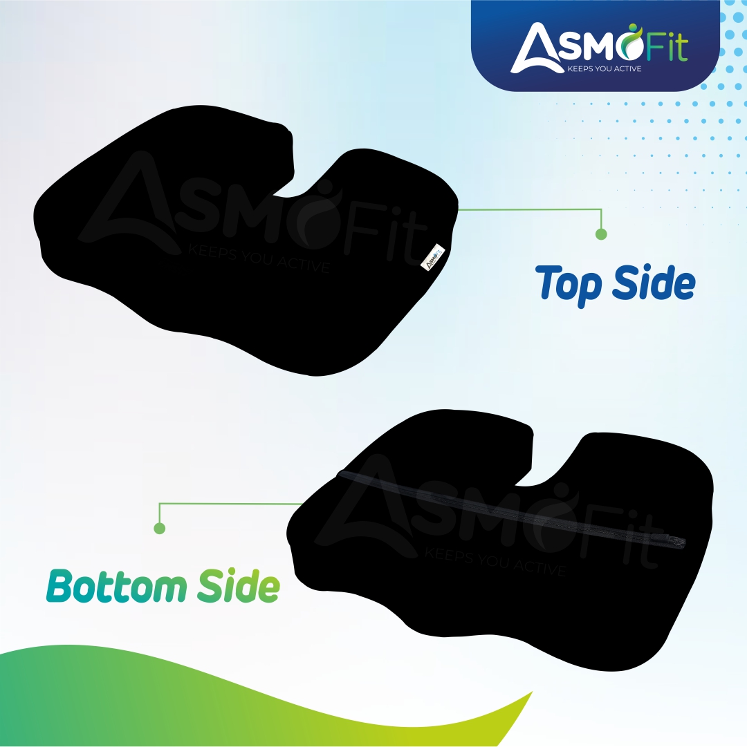 Coccyx Black - PU Foam