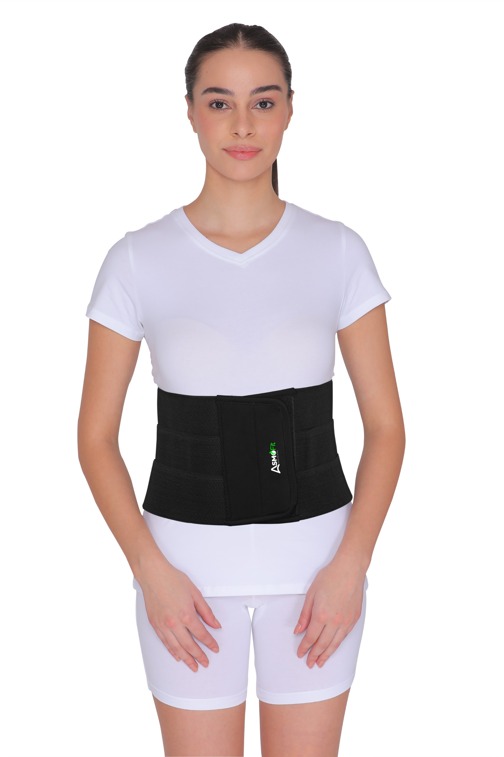 Abdominal Support Belt - Premium Black (44-54 inches)