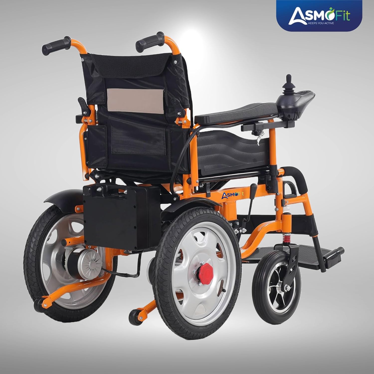 Asmofit Zipmax Foldable Electric Wheelchair