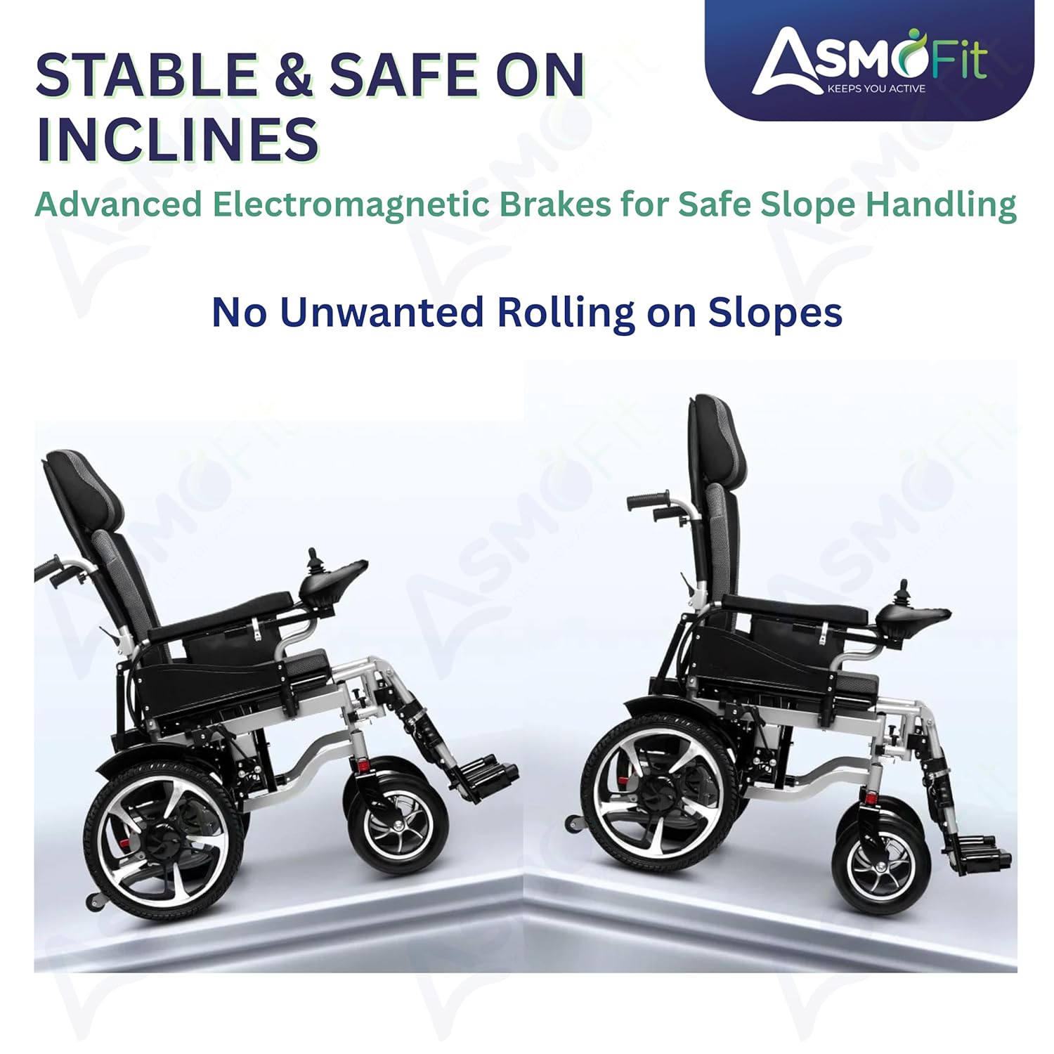 Asmofit Bariatric Recliner Electric Wheelchair