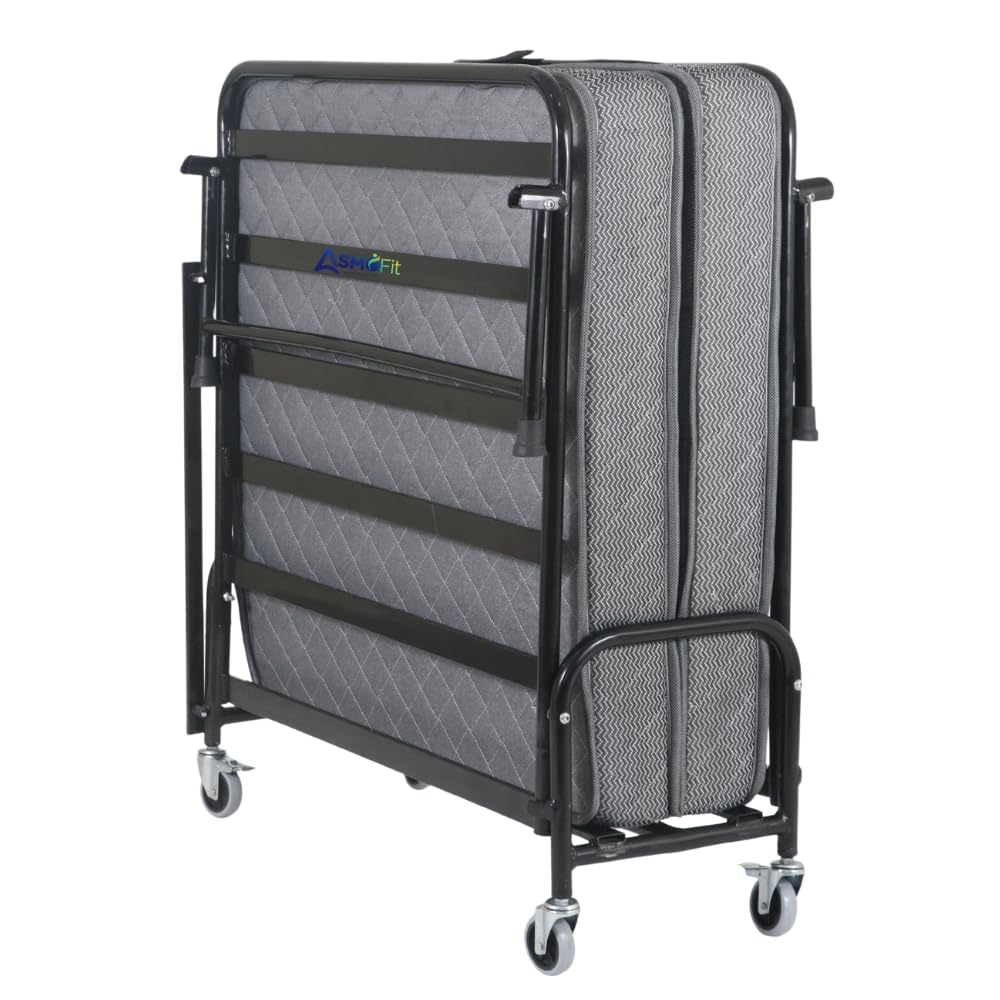 Rollaway Folding Bed with 6-Inch Mattress