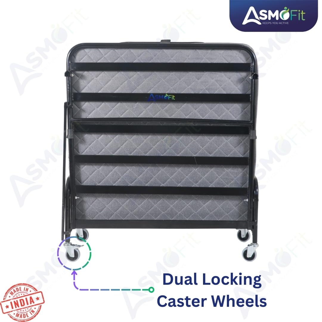 Rollaway Folding Bed with 6-Inch Mattress